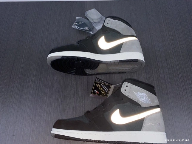 Rep Jordan Particle DB2889-001 High Retro 1 Black Grey Element Gore-Tex 0527